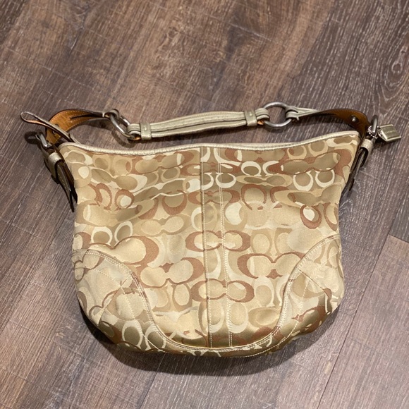 Coach Handbags - COACH HOBO SIGNATURE C